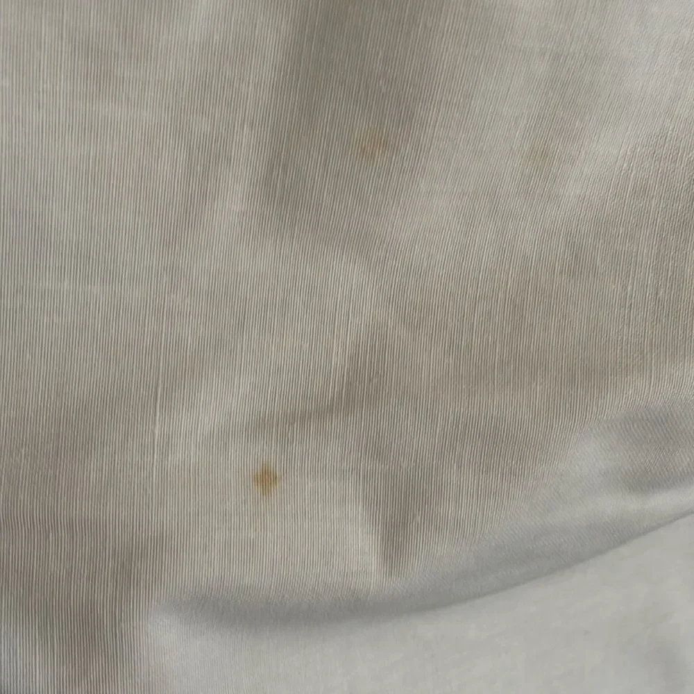 Vintage baby/toddler white duvet cover with painted on teddy bears & flowers‎